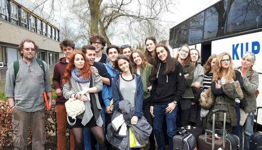 Hungarian guests for HAVO 4 TTO.
