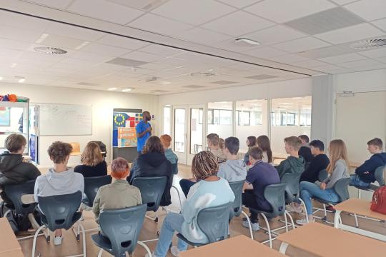 Guestspeaker about Racism