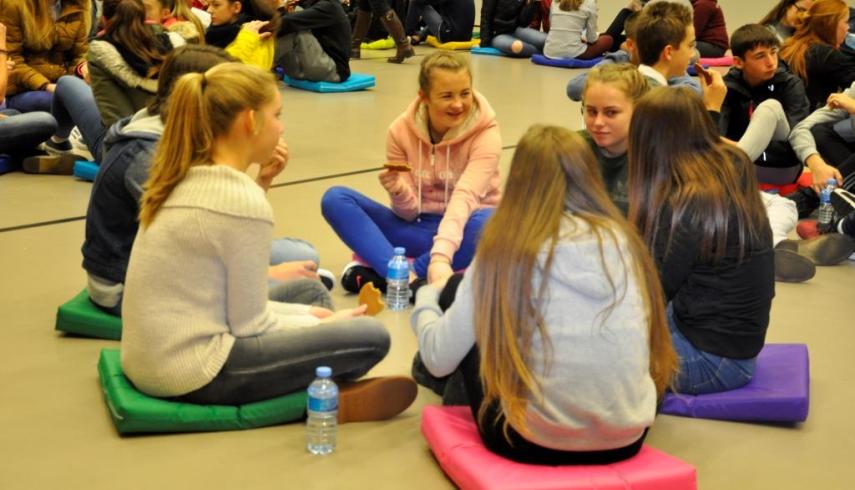 Ierse leerlingen bezoeken Het College