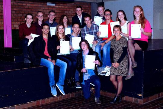 IB graduation ceremony at Philips van Horne