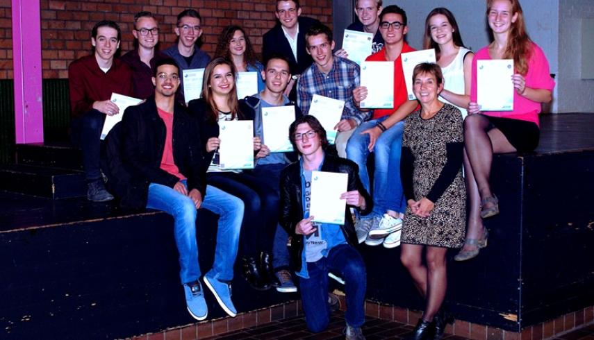 IB graduation ceremony at Philips van Horne