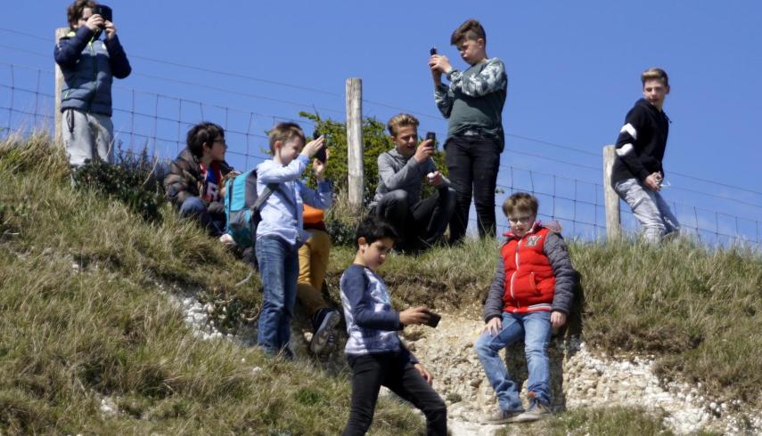Bilingual freshmen of Het College make 3-day trip to Canterbury