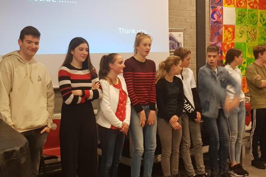 Junior Speaking Contest Philips van Horne school round.
