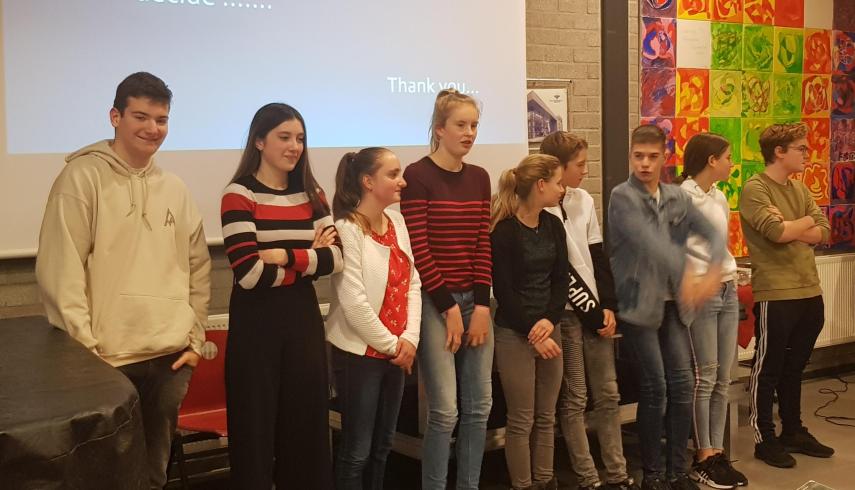 Junior Speaking Contest Philips van Horne school round.