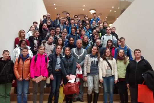 Hungarian and Rumanian guests for P-H2G.