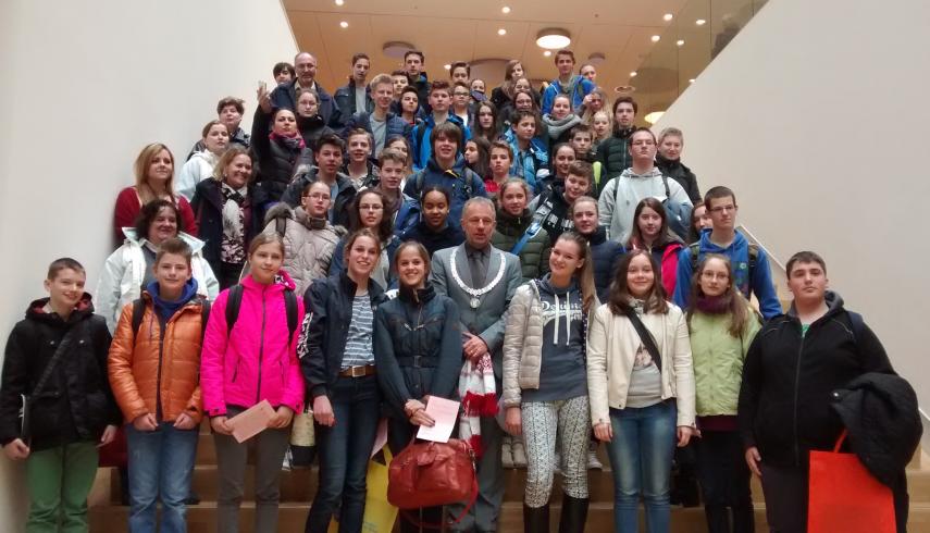 Hungarian and Rumanian guests for P-H2G.